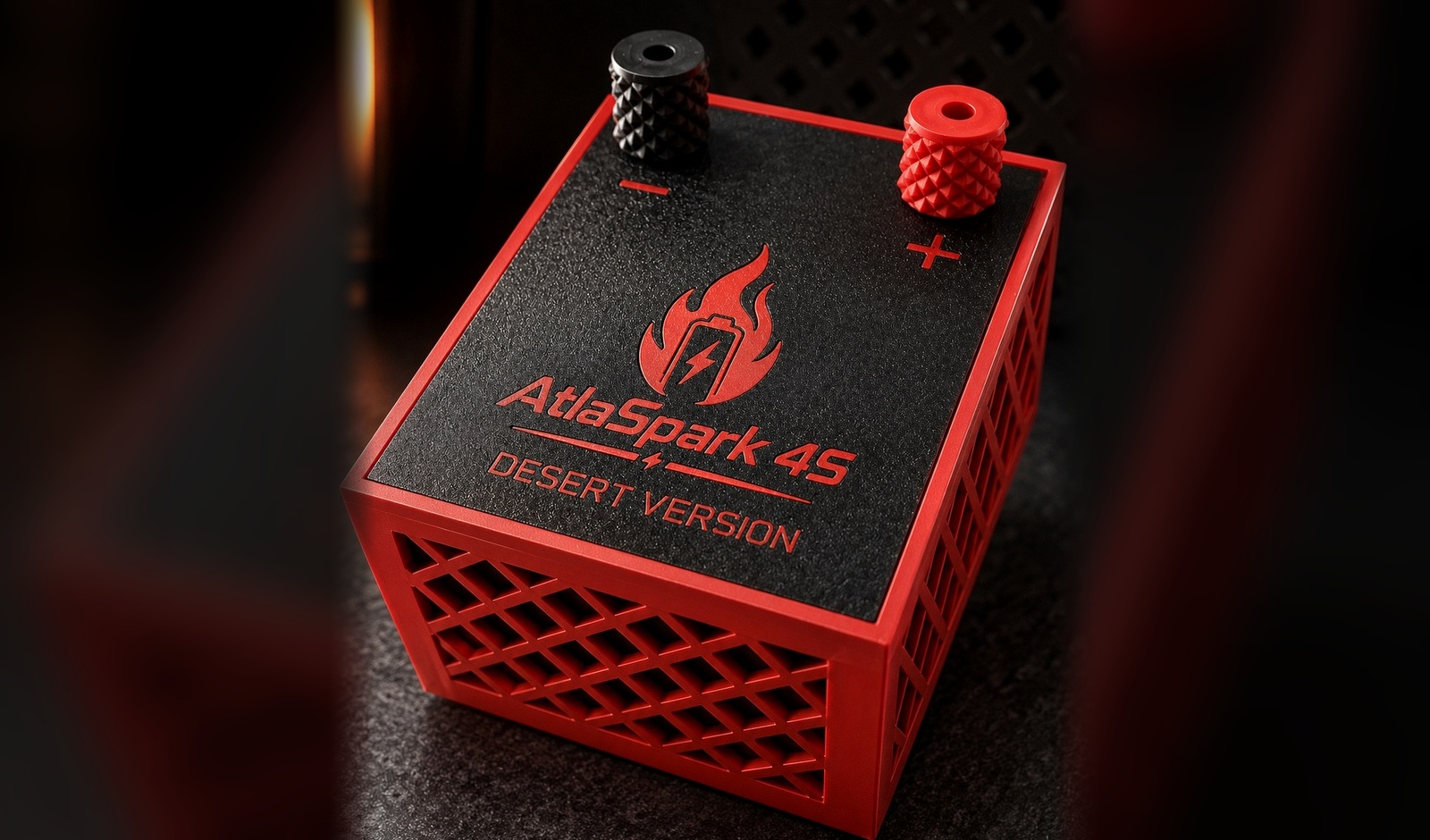 Rendu produit affiné d’AtlaSpark 4S Desert Edition
