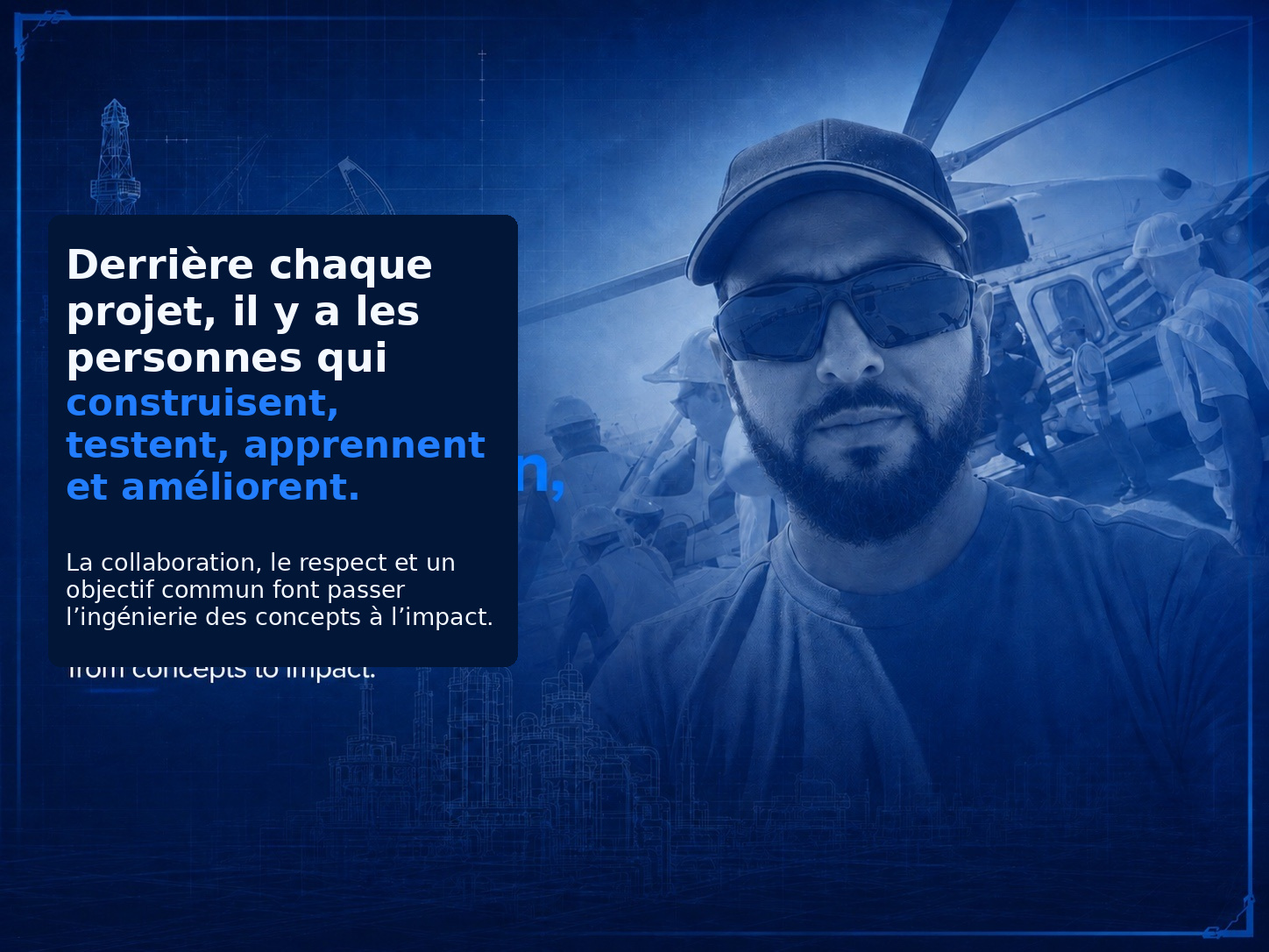 Derrière chaque projet, il y a les personnes qui construisent, testent, apprennent et améliorent.
